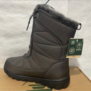 Kamik Women’s HANNAH MID Waterproof Snow Boots Charcoal Size 7 New in Box